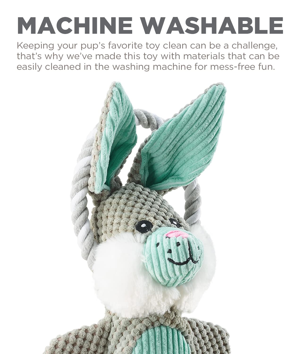 Foto 6 pulgar | Juguete De Peluche Interactivo Outward Hound Scrunch Bunny - Venta Internacional.