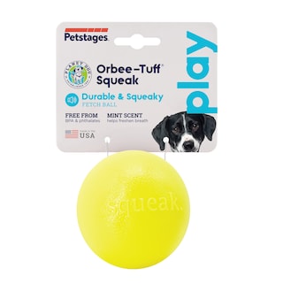 Foto 7 | Dog Fetch Toy Outward Hound Orbee-tuff Squeak Ball, Amarilla - Venta Internacional.