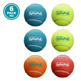 Foto 6 | Juguete Para Perros Outward Hound Squeaker Ballz Fetch, Tamaño Mediano, Paquete De 6 - Venta Internacional.