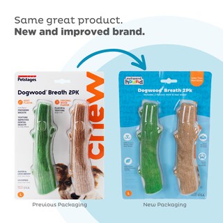 Foto 2 | Juguetes Masticables Para Perros Outward Hound, Madera De Cornejo Duradera, Paquete De 2 - Venta Internacional.