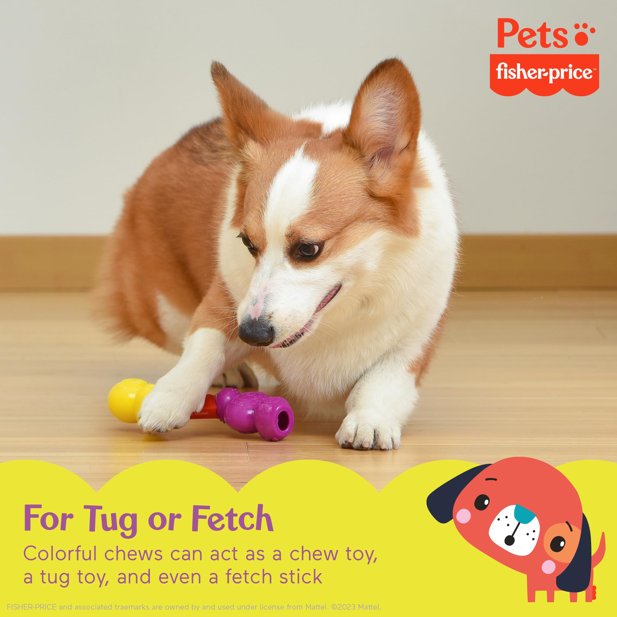 Foto 4 | Anillo De Dentición Fisher-price Key-9 Para Cachorros - Venta Internacional.