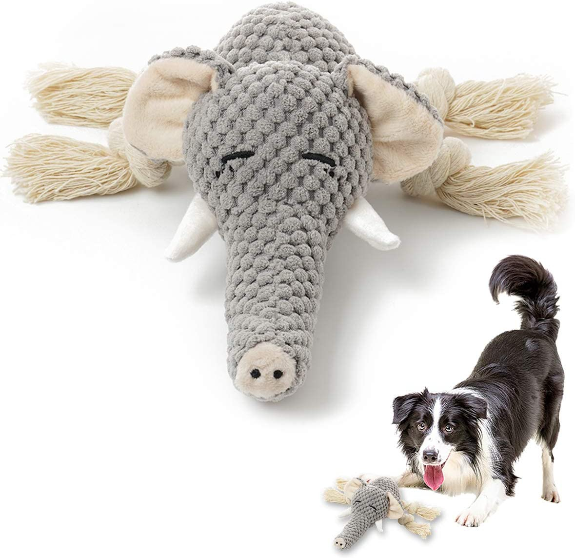 Juguete Masticable De Peluche Para Perros Huoguo Squeaky Interactive Para Perros Medianos - Venta Internacional.