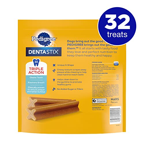 Foto 3 pulgar | Golosinas Dentales Para Perros Pedigree Dentastix Original Flavor 780 G - Venta Internacional.