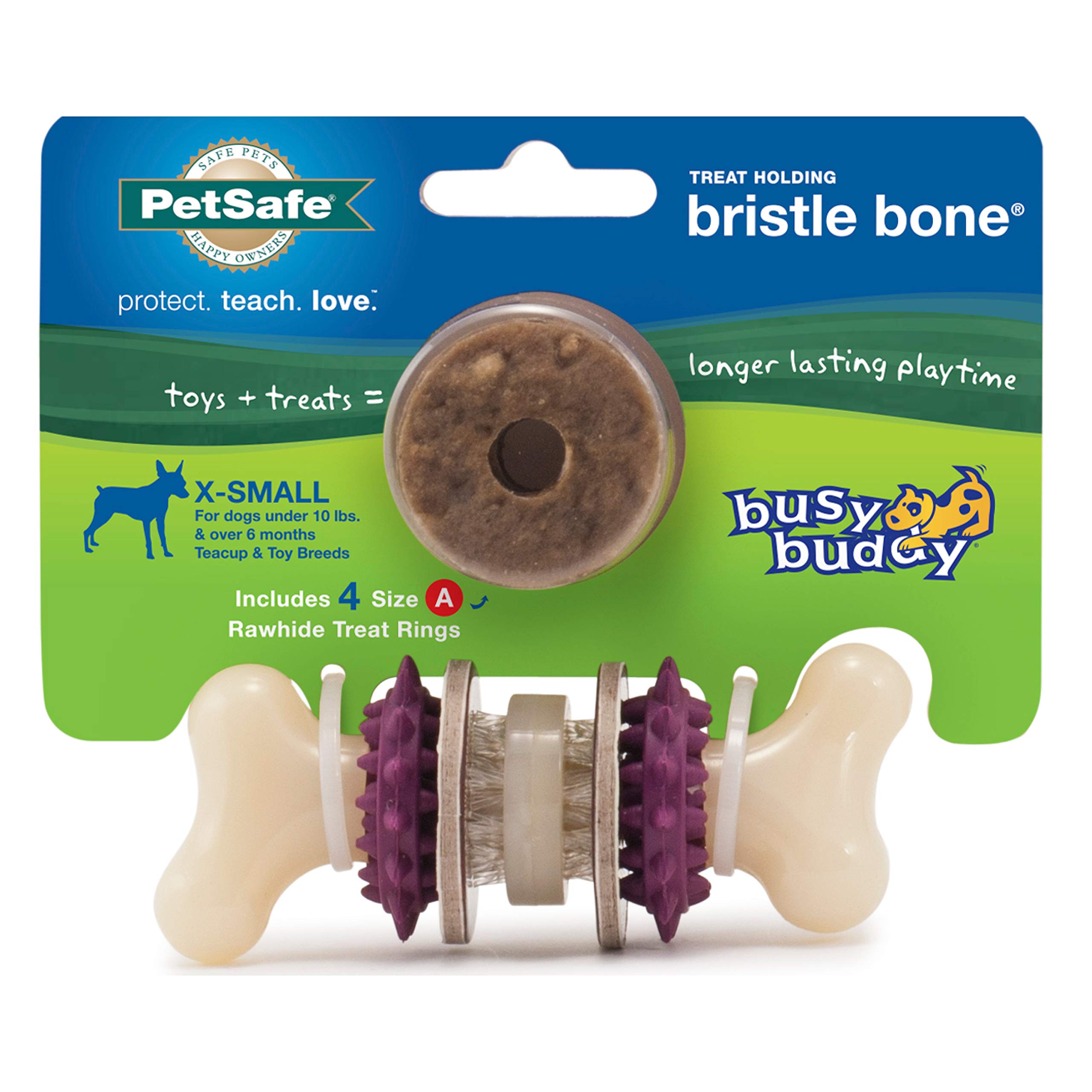 Foto 2 pulgar | Juguete Para Perros Petsafe Busy Buddy Bristle Bone - Venta Internacional.
