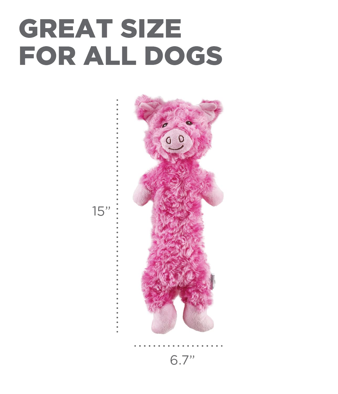 Foto 8 pulgar | Juguete De Peluche Para Perros Outward Hound Lil' Dudes Pig - Venta Internacional.