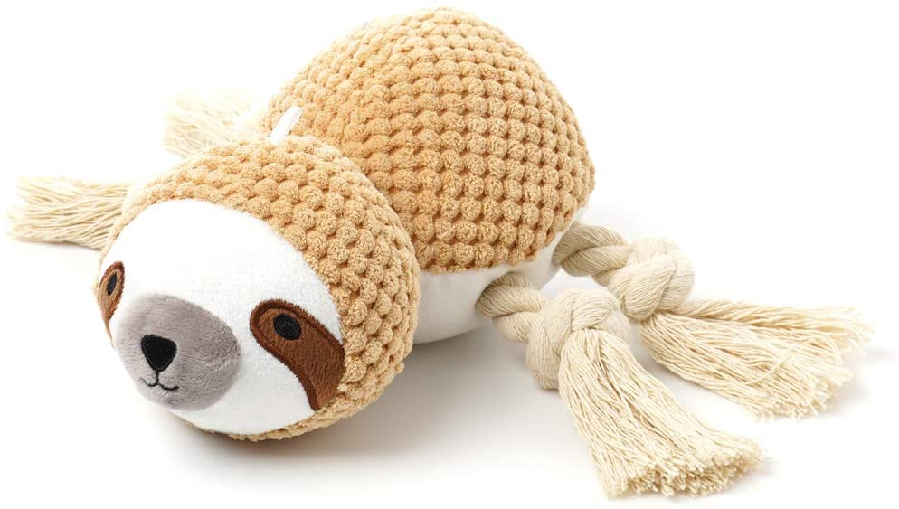 Foto 2 pulgar | Juguete Interactivo De Peluche Para Mascotas Sloth Chew Squeaky Para Perro - Venta Internacional.
