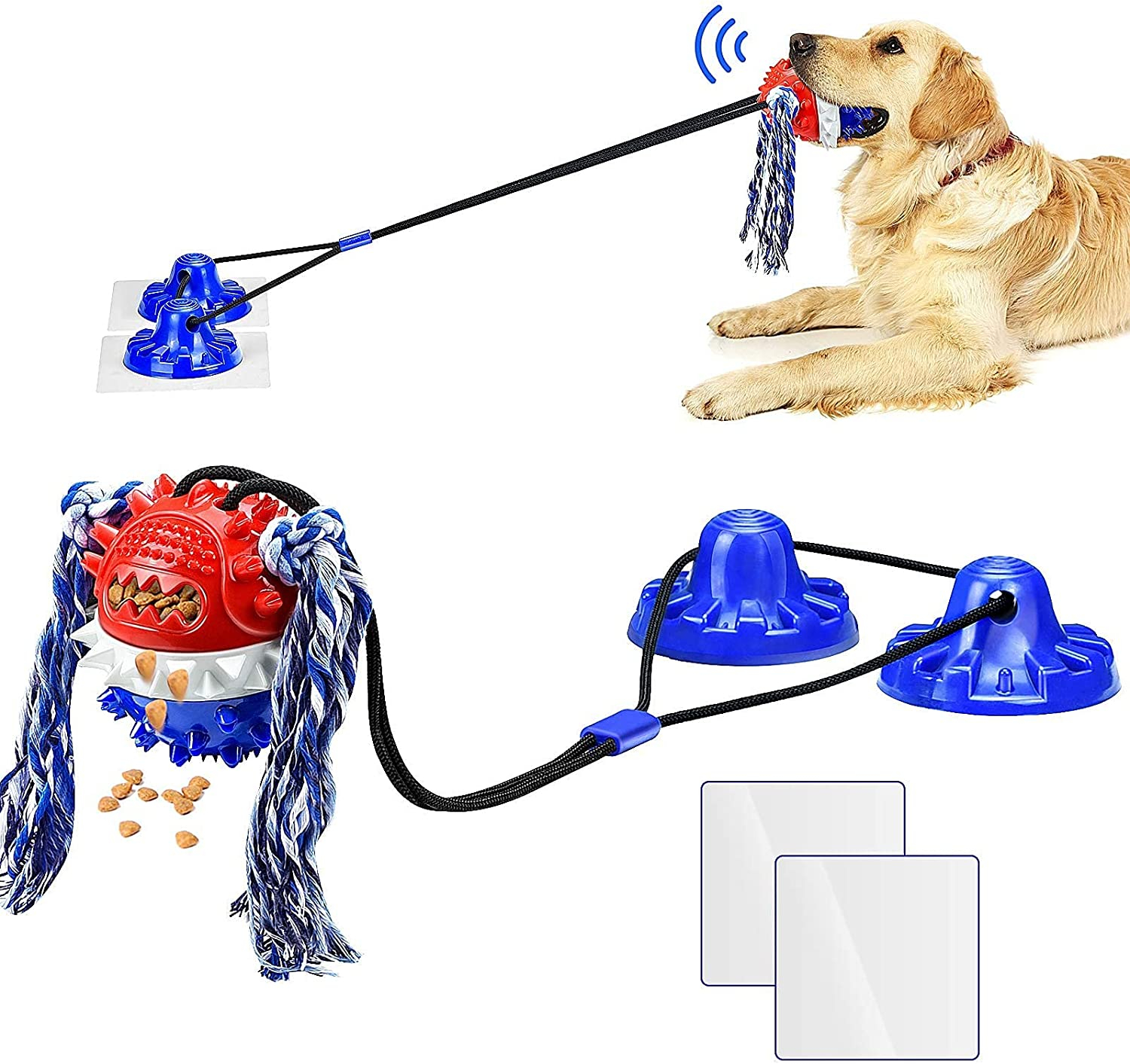 Juguete Para Perros Huoguo Para Masticadores Agresivos De Raza Grande Con Succión - Venta Internacional.