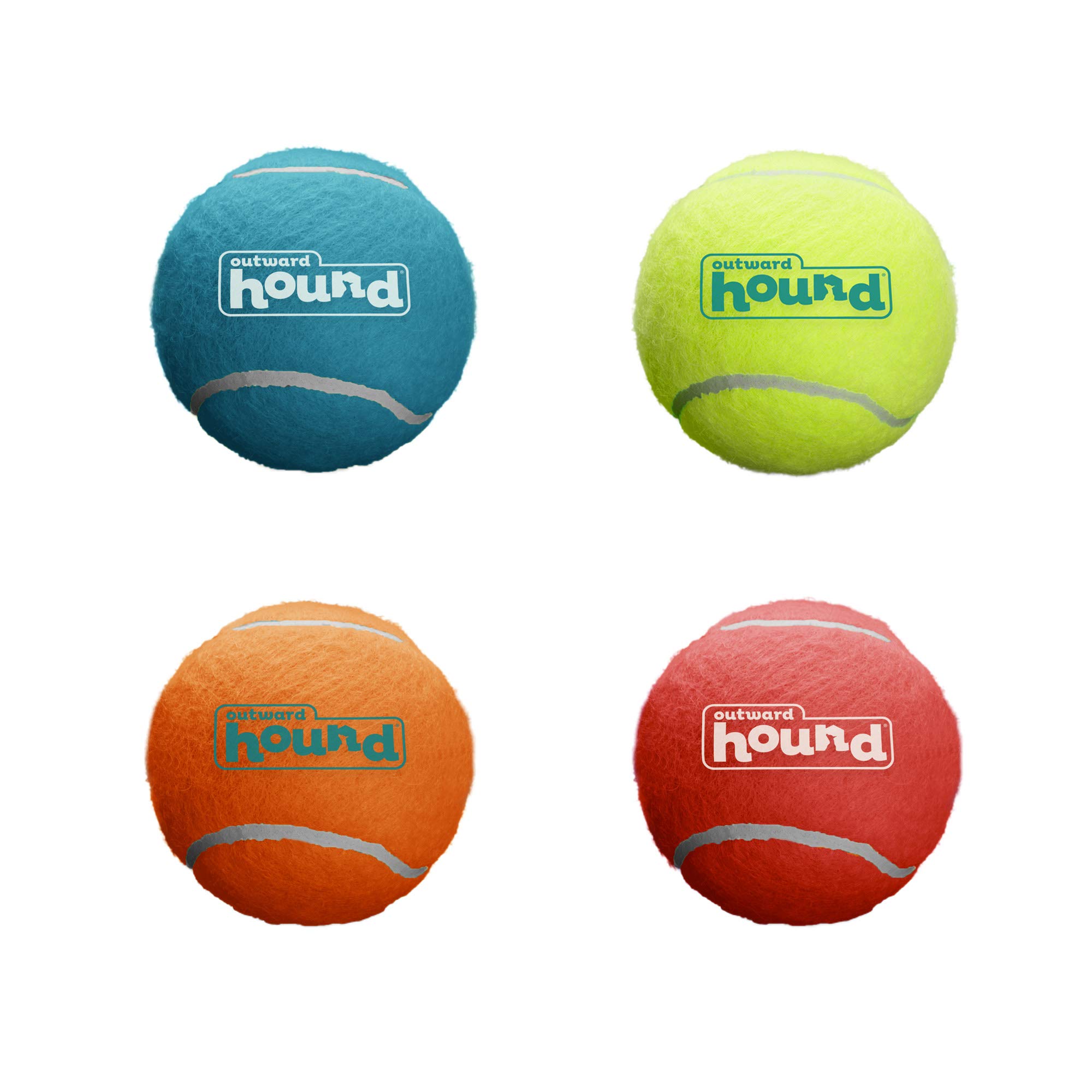 Foto 2 pulgar | Juguete Para Perros Outward Hound Squeaker Ballz Fetch Small, Paquete De 4 - Venta Internacional.