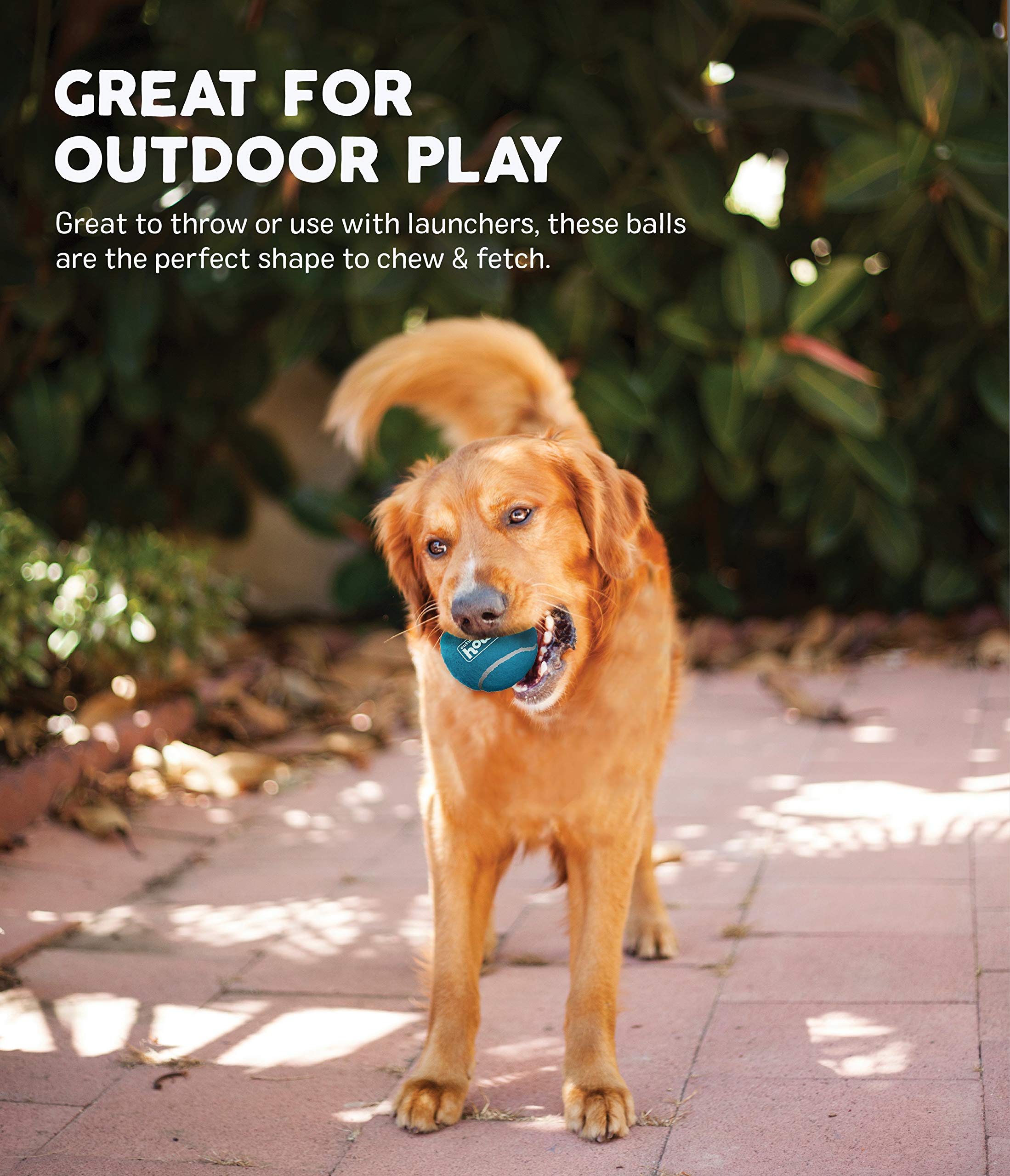 Foto 5 pulgar | Juguete Para Perros Outward Hound Squeaker Ballz Fetch Small, Paquete De 4 - Venta Internacional.