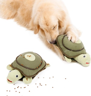 Foto 1 | Juguete De Peluche Con Forma De Tortuga Para Perros Huoguo Interactive Iq Squeaky Para Mascotas - Venta Internacional.
