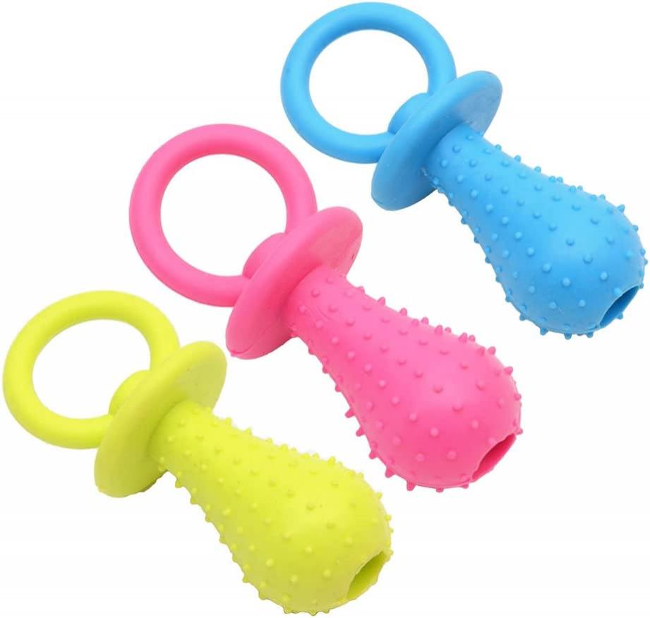Chupete Para Mascotas, Chupete De Goma Para Cachorros, Gatos Y Molares - Venta Internacional.