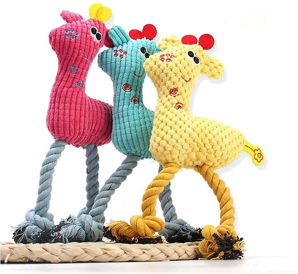 Juguete Para La Dentición Para Perros Soft Pup, Masticable, Con Sonido Arrugado, Juego De 3 - Venta Internacional.