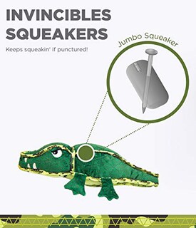 Foto 5 | Juguete Para Perros Outward Hound Xtreme Seamz Alligator Squeaky - Venta Internacional.