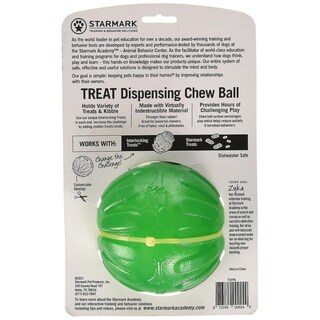 Foto 2 | Bola Masticable Con Dispensador De Golosinas Para Perros Medianos Huoguo - Venta Internacional.