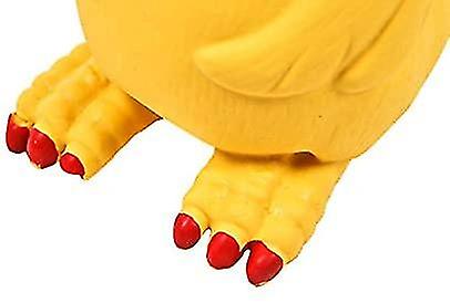 Foto 5 pulgar | Juguete Para Perros Rubber Chicken Squeak Para Perros Pequeños, Medianos O Pequeños - Venta Internacional.