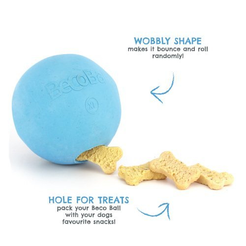 Foto 4 | Pelota Para Perros Chew Toy Beco, Ecológica, De Goma Natural, Pequeña - Venta Internacional.