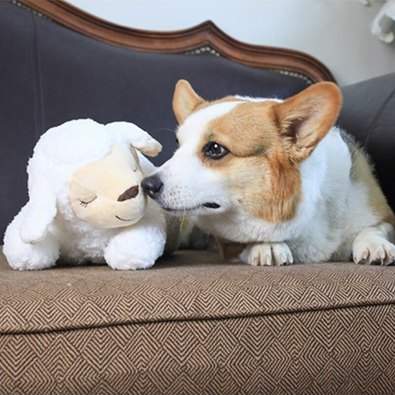 Foto 2 pulgar | Juguete De Peluche Para Perros Sanlin Beans Cute Heartbeat Puppy - Venta Internacional.