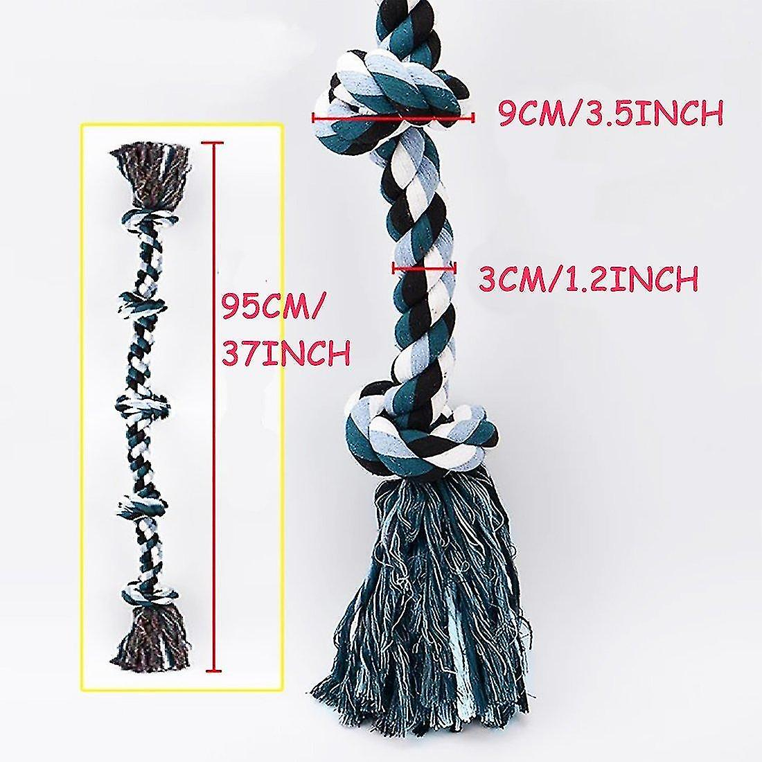 Foto 3 pulgar | Cuerda Para Perros Huoguo Xxl, 91 Cm, Para Perros Grandes Y Fuertes, 5 Nudos - Venta Internacional.