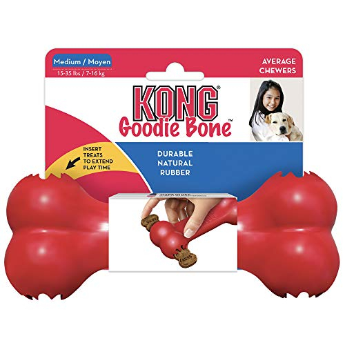 Foto 6 pulgar | Chew Bone Toy Kong Goodie Bone De Goma Duradera Para Perros De Tamaño Mediano - Venta Internacional.