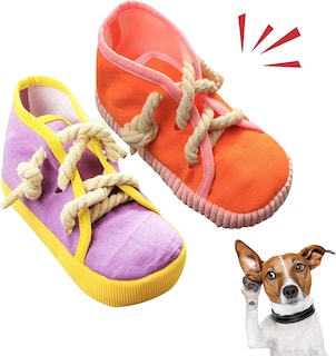 Foto 1 | Juguetes Masticables Para Perros, Chirriantes, Huoguo, Divertidos Zapatos Para Masticar, Paquete De - Venta Internac