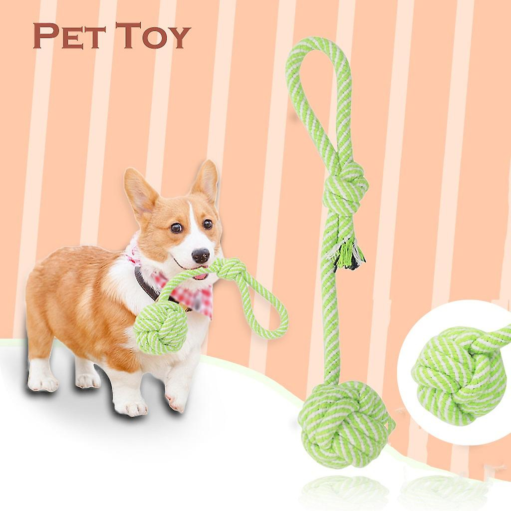 Foto 3 pulgar | Pelota De Algodón Con Nudo Trenzado Para Cachorros, Perros Y Mascotas, De La Marca Huoguo - Venta Internacional.