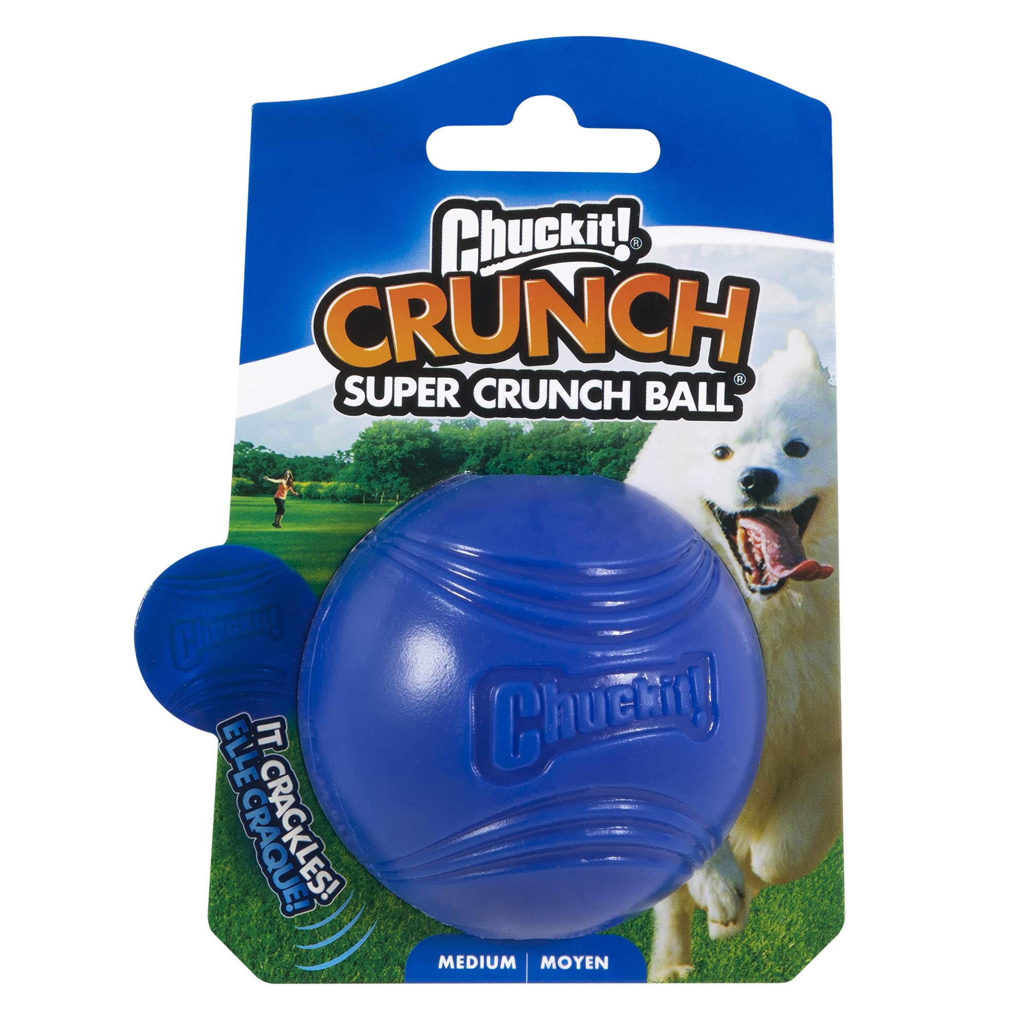 Foto 2 pulgar | Juguete Para Perros Chuckit! Crunch Ball De Tamaño Mediano Para Todas Las Razas - Venta Internacional.