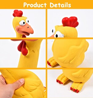 Foto 1 | Horse Toy Huoguo Rubber Chicken Squeaky Fetch Para Caballos - Venta Internacional.