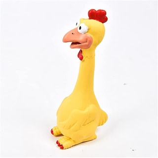 Foto 2 | Horse Toy Huoguo Rubber Chicken Squeaky Fetch Para Caballos - Venta Internacional.