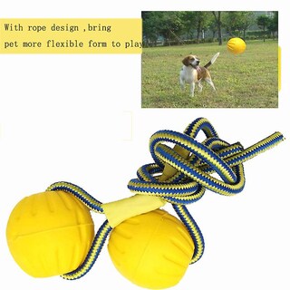 Foto 3 | Pelota De Cuerda De Juguete Interactiva Para Perros Para Jugar Y Masticar - Venta Internacional.