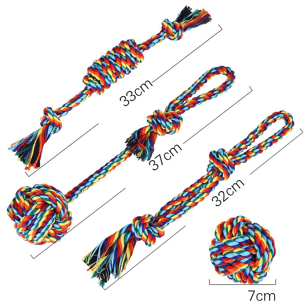 Foto 5 pulgar | Juguetes Para Perros Sanlin Beans Tough Para Razas Grandes Con Cuerda Pesada - Venta Internacional.