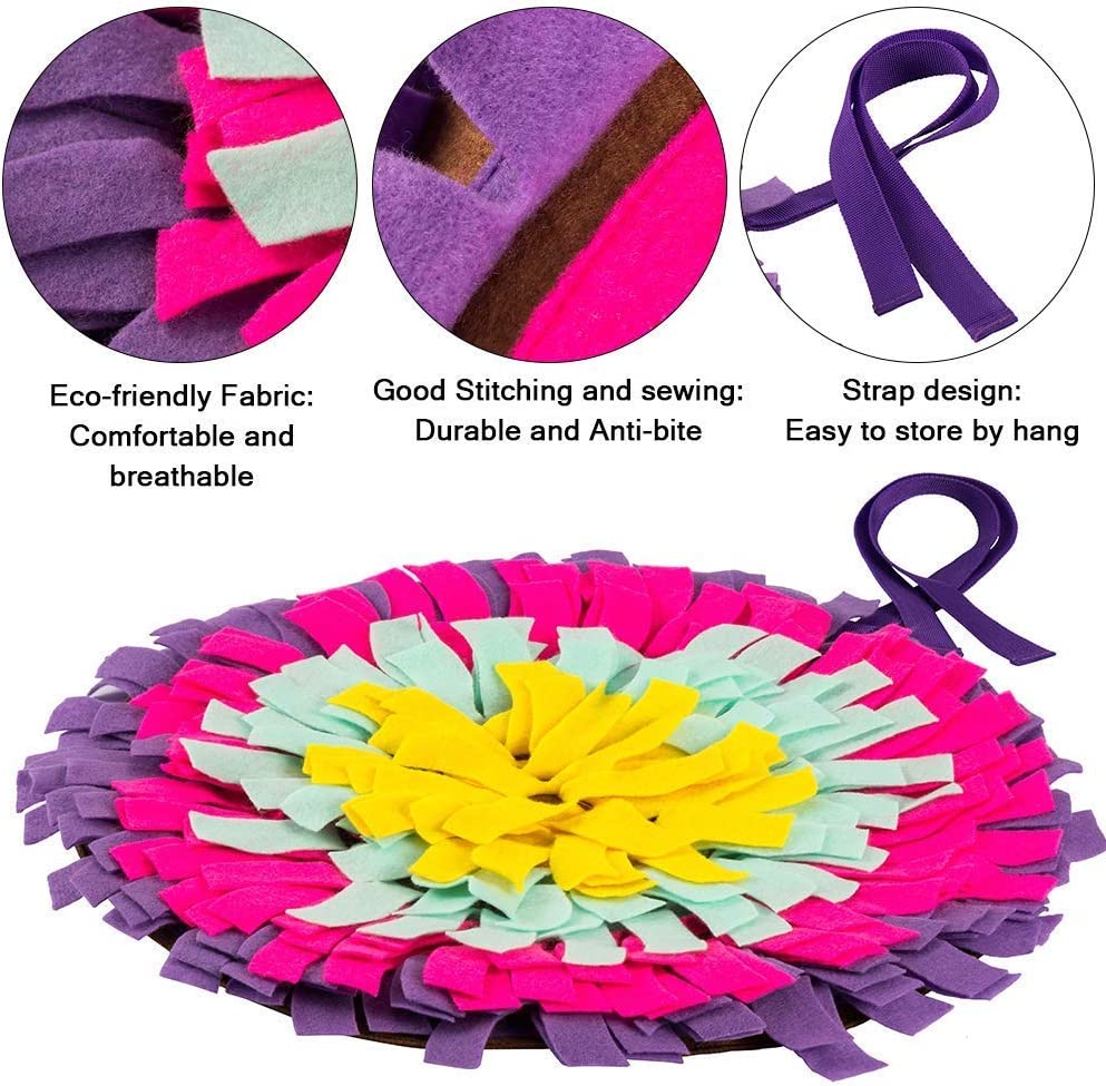 Juego De Alimentación Interactivo Snuffle Mat Huoguo Pet For Dogs - Venta Internacional.