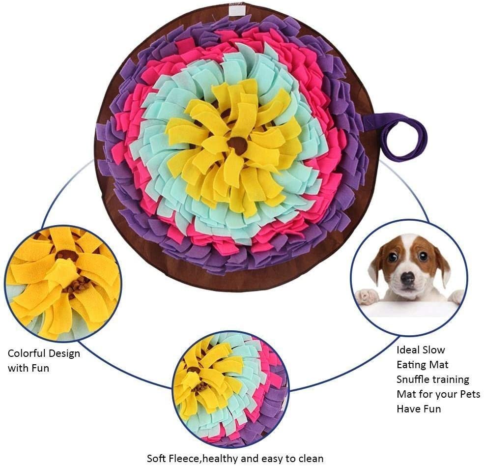 Foto 3 pulgar | Juego De Alimentación Interactivo Snuffle Mat Huoguo Pet For Dogs - Venta Internacional.