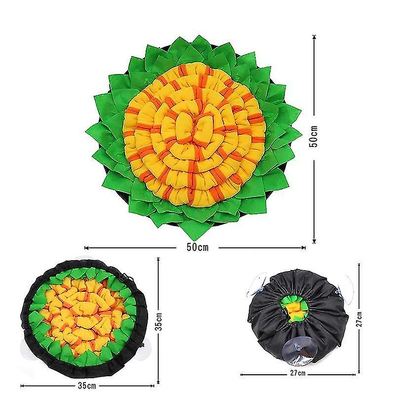 Foto 3 pulgar | Juguete Para Perros Huoguo Snuffle Mat Iq Training, Alimentador Lento - Venta Internacional.