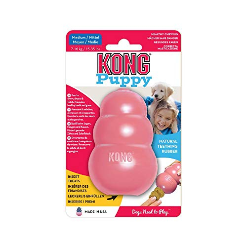 Juguete Para Cachorros Medianos Kong Puppy, Goma Natural Para Dentición - Venta Internacional.