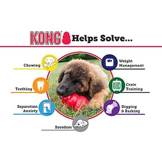 Foto 2 | Juguete Para Cachorros Medianos Kong Puppy, Goma Natural Para Dentición - Venta Internacional.