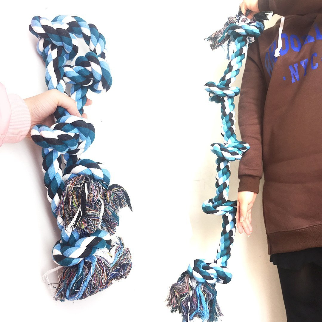 Foto 3 pulgar | Juguete De Cuerda Para Perros Sanlin Beans Xxl De 36 Pulgadas Para Perros Grandes Y Fuertes - Venta Internacional.