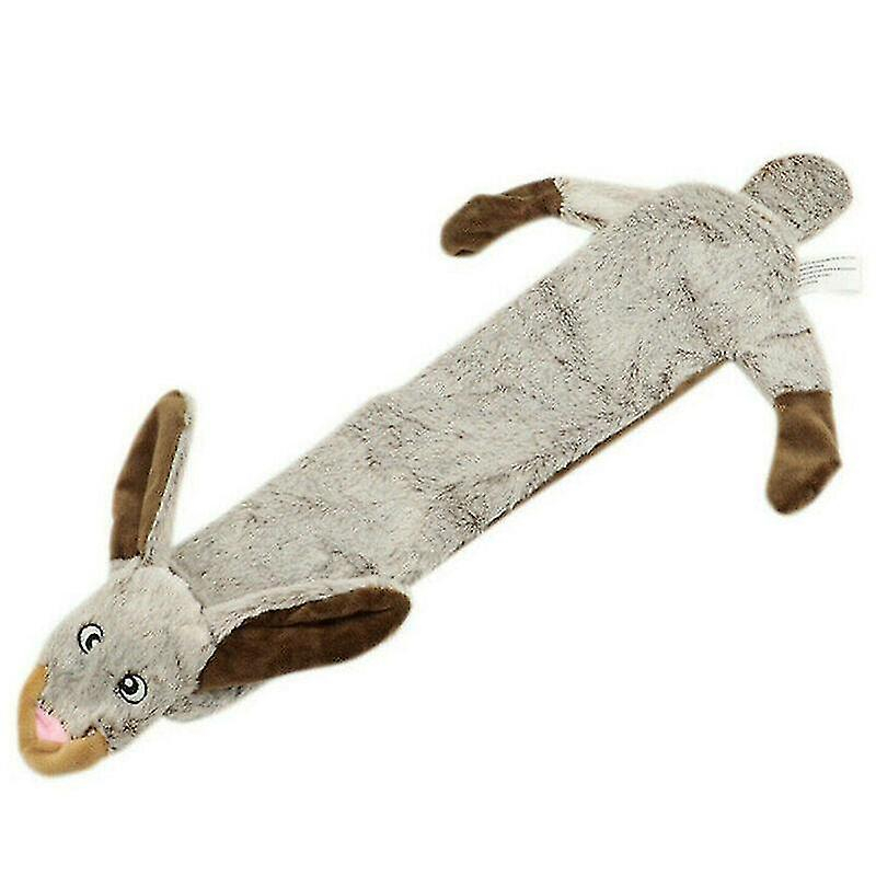 Juguete De Peluche Para Perros Huoguo Rabbit, Sin Relleno, Indestructible - Venta Internacional.