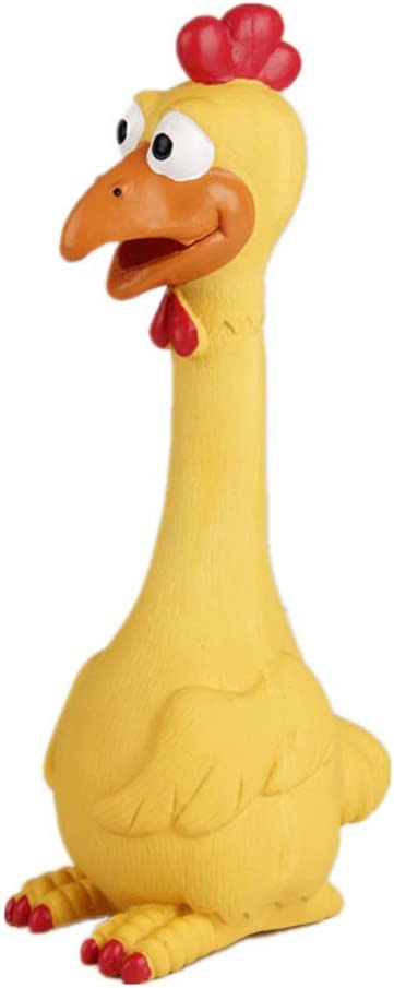 Foto 1 | Juguete De Goma Con Forma De Pollo Y Chirriante Para Perros Huoguo Para Perros Pequeños, Medianos O  - Venta Interna