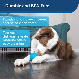 Foto 5 | Dispensador De Golosinas Petsafe Busy Buddy Hippster, Juguete Masticable Para Perros - Venta Internacional.