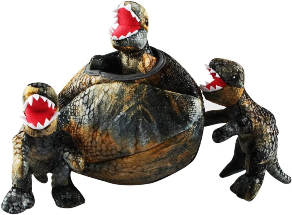 Juguete Para Perros Huoguo, Dinosaurio Interactivo Al Escondite Con Squeaky - Venta Internacional.