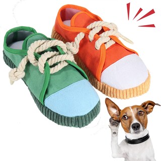 Foto 1 | Juguetes Masticables Para Perros, Chirriantes, Huoguo, Divertidos Zapatos Para Masticar, Paquete De - Venta Internac