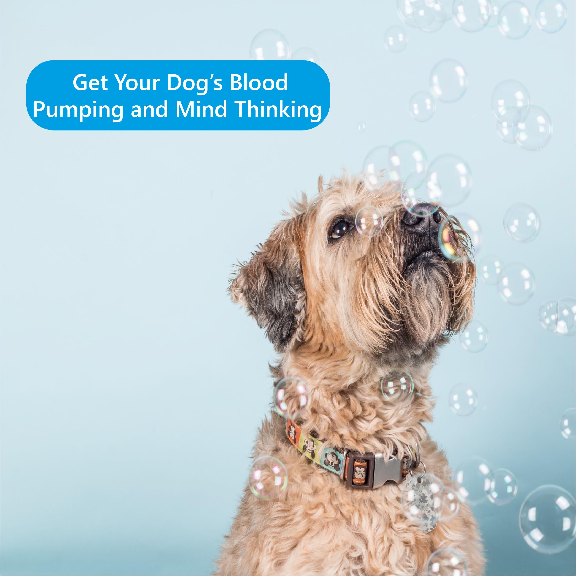 Foto 5 | Juguete Para Perros Barkin' Good Bubbles Con Aroma Natural A Tocino A Base De Plantas - Venta Internacional.
