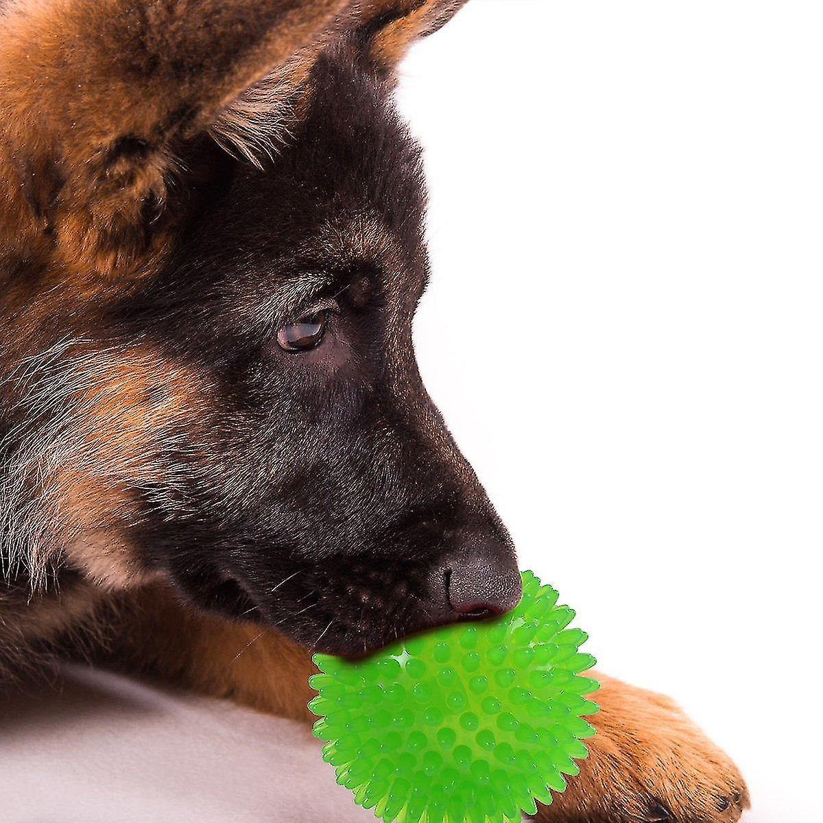 Foto 4 | Pelota De Juguete Para Perros Huoguo Squeakers Ball, Bola Puntiaguda, Bola Chirriante, 10 Cm - Venta Internacional.
