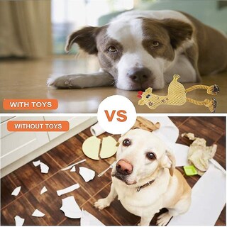 Foto 4 | Juguete Para La Dentición Para Perros Soft Pup, Masticable, Con Sonido Arrugado, Juego De 3 - Venta Internacional.