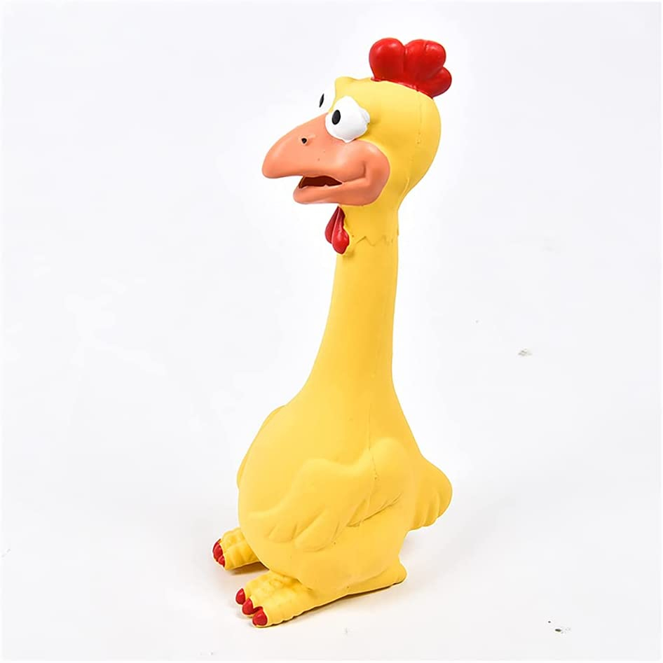 Foto 2 pulgar | Bolso De Fútbol Huoguo Rubber Chicken Squeaky Play Fetch De Horse Toy - Venta Internacional.