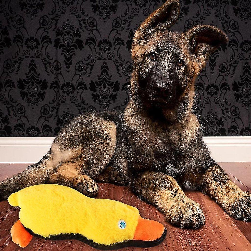 Foto 4 pulgar | Juguete Para Perros Huoguo, Duradero, De Peluche, Con Forma De Pato Chillón, Amarillo, Navideño - Venta Internacional.