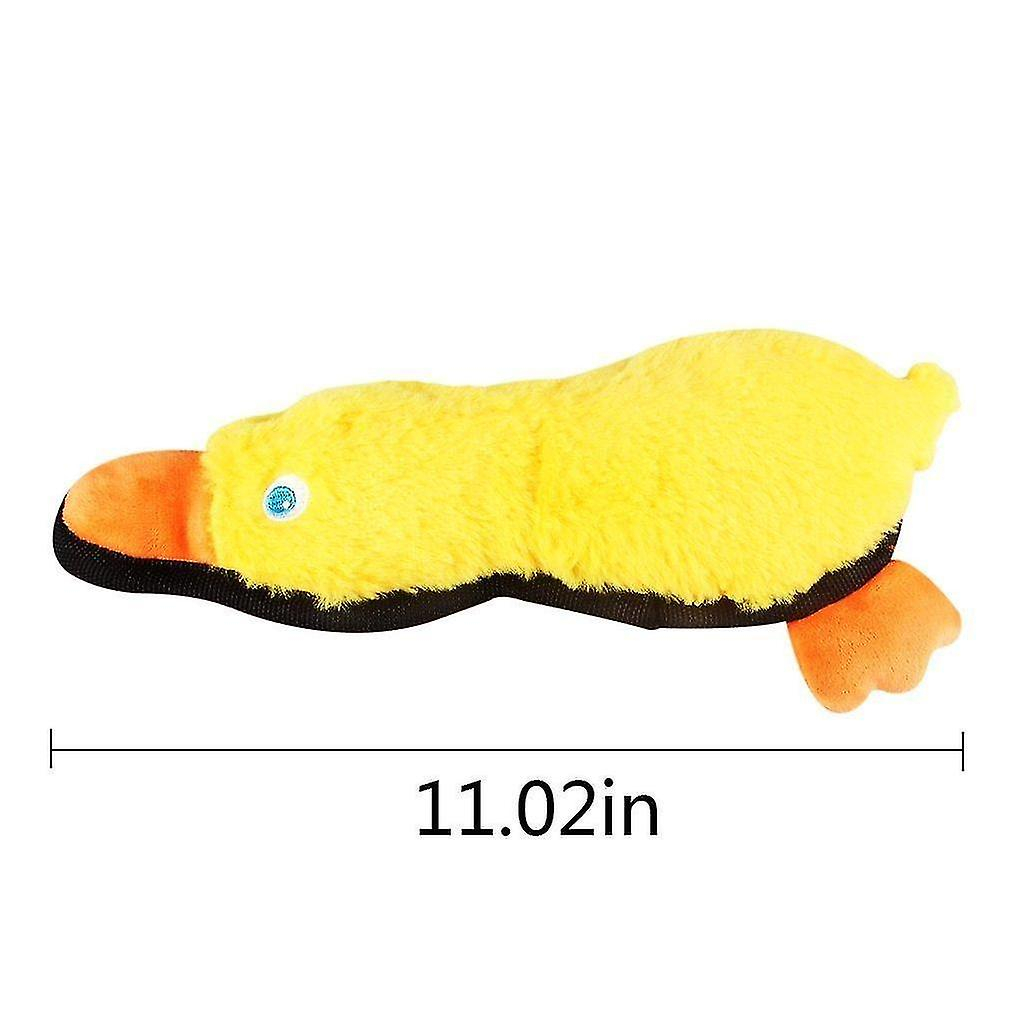Foto 6 pulgar | Juguete Para Perros Huoguo, Duradero, De Peluche, Con Forma De Pato Chillón, Amarillo, Navideño - Venta Internacional.