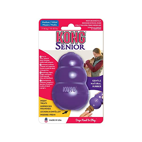 Foto 7 | Dog Toy Kong Senior De Goma Natural Suave Para Perros Medianos - Venta Internacional.