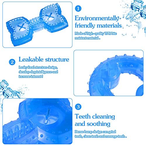 Foto 3 pulgar | Juguete Masticable Teether Cooling Para Perros Hungdao, 2 Piezas - Venta Internacional.