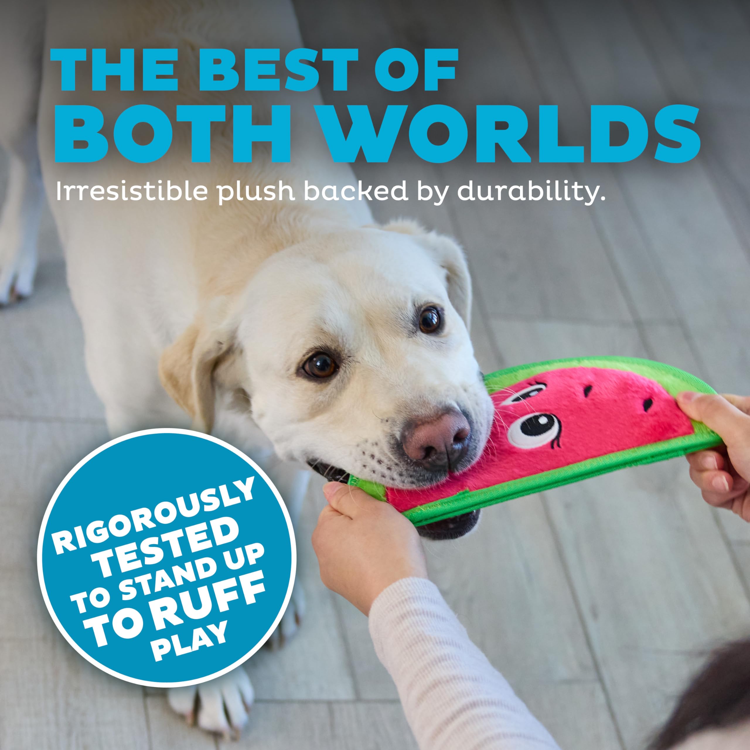 Foto 4 pulgar | Juguete Para Perros Outward Hound Tough Skinz Durable Skinz Sandía - Venta Internacional.